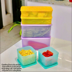 Set Mát Tupperware (4) 3.1L, 1.4L, 1L