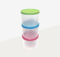 Set 2 Hộp Tròn 600ml Tupperware