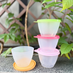 Set 2 Hộp tròn 400ml Tupperware