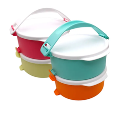 Tuptrung Bộ Hộp Cơm Tupperware Small Round Click To Go Màu mới 2023