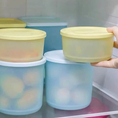 Hộp  Tupperware Tròn Trữ Khô Mát Round Stax 530ml - 4 màu - Tupperware Chính Hãng