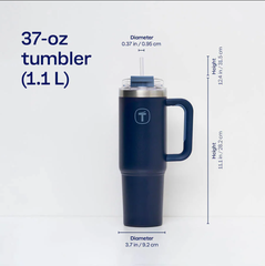Tuptrung - Ly Giữ Nhiệt Tupperware Big T Có Ống Hút 660ml / 1.1L