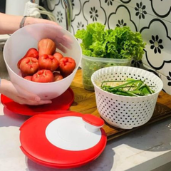 Dụng Cụ Quay Rau Tupperware Spinning Chef