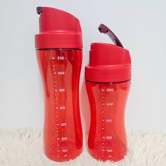 Tuptrung Bình Rót Dầu, Nước Mắm... Full Màu Đỏ 570ml