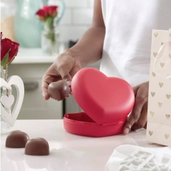 Tupmalay - Hộp Trái Tim Màu Đỏ Limited - Heart Shape Keper