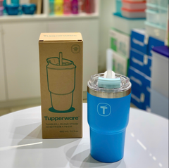 Tuptrung - Ly Giữ Nhiệt Tupperware Big T Có Ống Hút 660ml / 1.1L