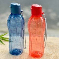 Bộ 2 Bình Nước Tupperware Eco Bottle Gen I 500ml - Nắp Vặn có dây - Tupperware Chính Hãng