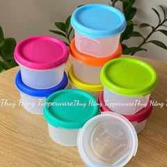 Bộ 4 Hộp Tròn Tupperware 200ml - Tupperware Trung Chính Hãng