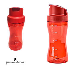 Tuptrung Bình Rót Dầu, Nước Mắm... Full Màu Đỏ 570ml