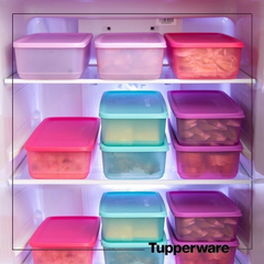 Bộ 4 Hộp Tupperware Bảo Quản Thực Phẩm Pak N Stor - Tupperware Chính Hãng