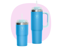 Tuptrung - Ly Giữ Nhiệt Tupperware Big T Có Ống Hút 660ml / 1.1L