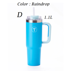 Tuptrung - Ly Giữ Nhiệt Tupperware Big T Có Ống Hút 660ml / 1.1L