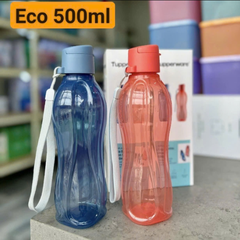 Bộ 2 Bình Nước Tupperware Eco Bottle Gen I 500ml - Nắp Vặn có dây - Tupperware Chính Hãng