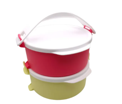 Tuptrung Bộ Hộp Cơm Tupperware Small Round Click To Go Màu mới 2023