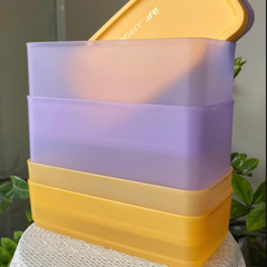 Hộp Tupperware Trữ Mát 1L + 1.4l + 3.1L - Tupperware Chính Hãng