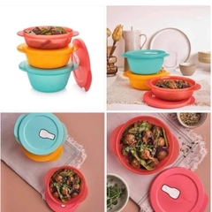 Hộp Tupperware Lò Vi Vóng Có Nút Thở - Tupperware Malaysia Chính Hãng