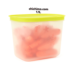 Tuptrung - Set 6 hộp đông thân trong bông tuyết (4 hộp 450ml+2 hộp 1.1L) - nắp cốm