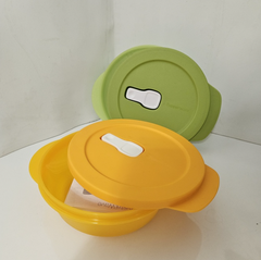 Bộ 3 Hộp Quay Lò Vi Vóng Có Nút Thở 390ml+600ml+800ml - Tupperware Malaysia Chất Lượng