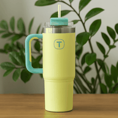 Tuptrung - Ly Giữ Nhiệt Tupperware Big T Có Ống Hút 660ml / 1.1L