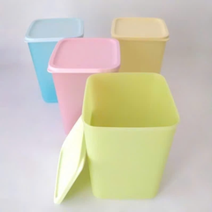 Combo Tuptrung Hộp Mát 2.2L Vuông Cao Tall Square Round (4 Màu 4 Hộp)