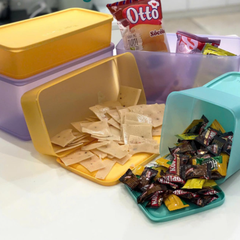 Hộp Tupperware Trữ Mát 1L + 1.4l + 3.1L - Tupperware Chính Hãng