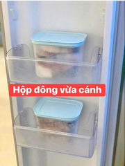 Bộ 4 Hộp Tupperware Trrữ Đông/Mát Starter Set II - New Tupperware Chính Hãng