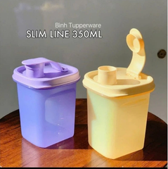 Bộ3 Bình Tupperware Slim 350ml - Tupperware Trung Chính Hãng