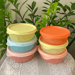 Bộ 3 Hộp Tupperware Trữ Mát và Khô Junior Bowl 300ml - Tupperware Trung Chính Hãng