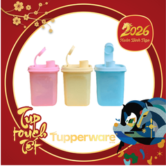 Bộ3 Bình Tupperware Slim 350ml - Tupperware Trung Chính Hãng