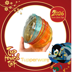 Chén Tupperware Crystal 250ml - Màu Ngẫu Nhiên - Tupperware Trung Chính Hãng
