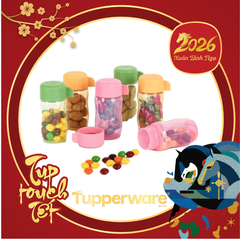 Bình Tupperware Eco 90ml - Nắp Vặn - Tupperware Trung Chính Hãng