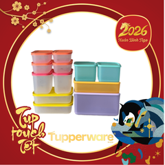 Combo 12 Hộp Đông Mát Tupperware