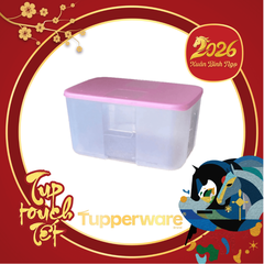 Hộp Tupperware Trữ Đông 2.3L - Nắp Hồng