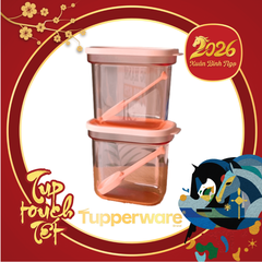 Hộp Gia Vị Tupperware Unami 500ml-Có Muỗng Tupperware Malaysia Chính Hãng