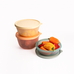 3 hộp đựng thực phẩm Tupperware trữ khô và mát Modular Bowl Variety 1.9L 1.4L 950ml - New Tupperware