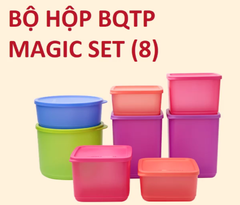 Bộ Hộp Tupperware Bảo Quản Thực Phẩm Magic (8 Hộp)