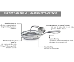 Chảo Tupperware Mastro Frypan Tupperware