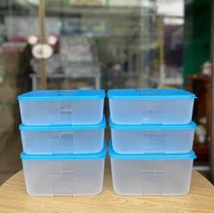 Bộ 6 Hộp Tupperware Trữ Đông Gen I Medium 2.3L & 1.5L - New Tupperware