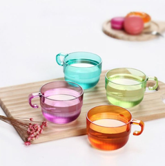 Set 4 Ly 190ml Tupperware - Hồng nhạt
