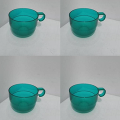 Set 4 Ly 190ml Tupperware - Xanh Lá