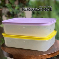 Bộ 6 Hộp Tupperware Trữ Đông 2h 450ml 2h 1.1L, 1h 1L & 1h 2.5L - Đông Thân Trong Bông Tuyết - Tupperware Trung Chính Hãng