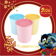 Bộ 3 Hộp Tupperware Trữ Mát One Touch 1.25L - Tupperware Trung Chính Hãng