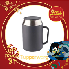 Cốc Giữ Nhiệt Tupperware Có Quai Jual Insulated Mug Insulated Mug 400ml  - Tupperware Malaysia Chính Hãng
