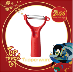 Bào Rau Củ Tupperware  - Màu Đỏ - Tupperware Malaysia Chính Hãng