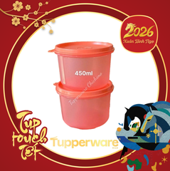 Hộp Tupperware Mát Tròn Snack & all 450ml - Tupperware Malaysia Chính Hãng