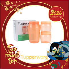 Bình Jar 325ml Tupperware - cam