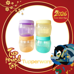 Combo Tuptrung 4 Hộp Bình Jar 325ml