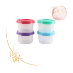 Bộ 4 Hộp Tròn Tupperware 200ml