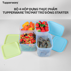 Bộ 4 Hộp Trữ Đông Và Trữ Mát Tupperware Starter Set II