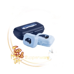 Bộ 3 Hộp Đựng Hamburger, Snack Tupperware Oyster - Màu Xanh